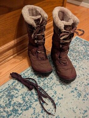 Columbia Brown Faux-Fur Lined Women's Winter Boot